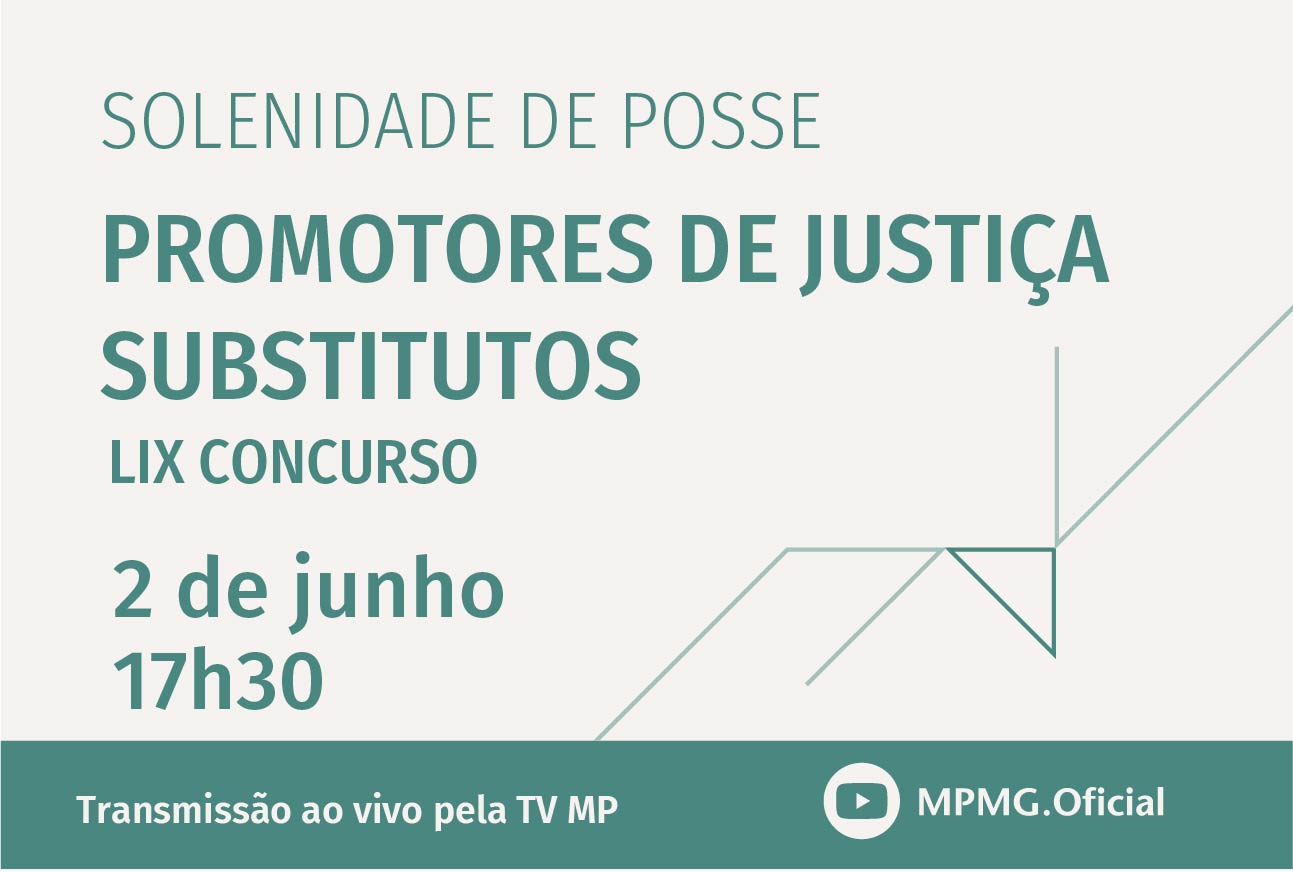 TV MP  Lançamento do Programa MPMG Estágio Legal 